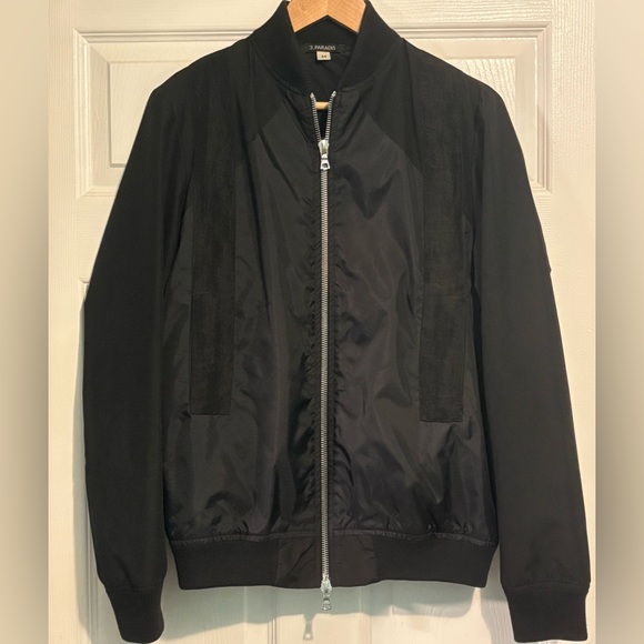 3.PARADIS MEGANE Bomber Jacket 01/10 SS16 Black Riri Zip Size 44